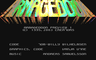 C64 GameBase Armageddon_[Preview] (Preview) 2003